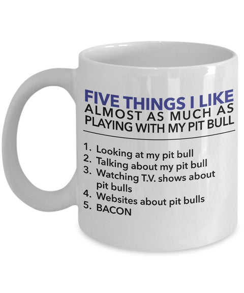 Five Things I Like About My Pit Bull