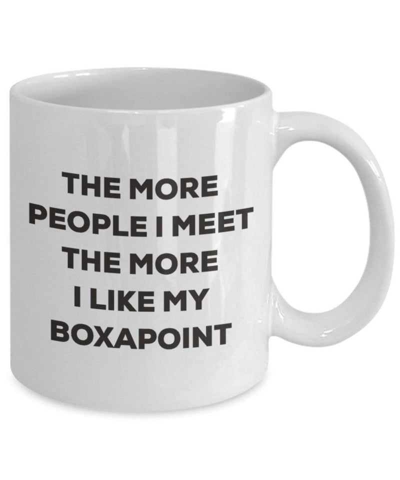 The more people I meet the more I like my Boxapoint Mug