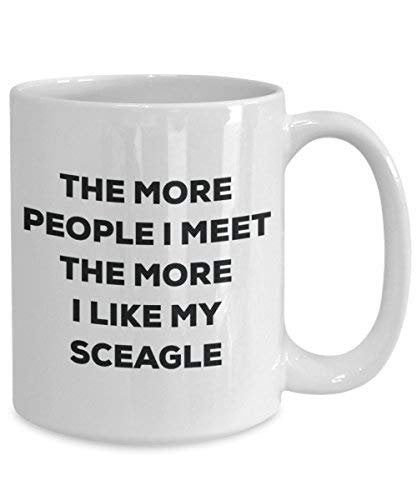 The More People I Meet The More I Like My Schapso Mug