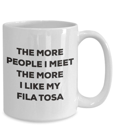 The more people I meet the more I like my Fila Tosa Mug