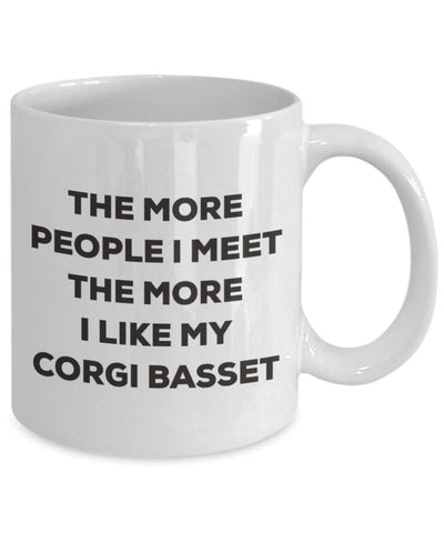 The more people I meet the more I like my Corgi Basset Mug