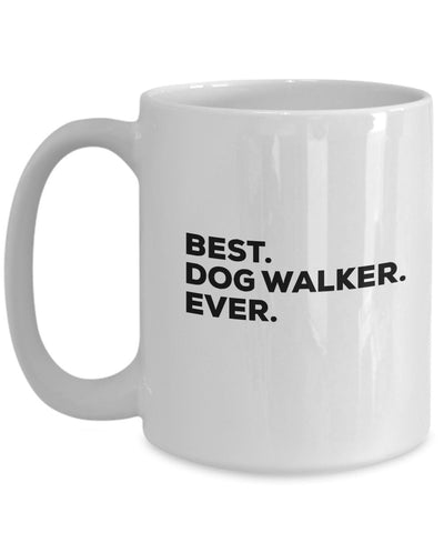 Dog Walker Mug - Dog Walker Gifts - For Gift Basket Set Bag - Dogwalker Coffee Cup - Tea Hot Chocolate Cocoa Wine - Thank You Appreciation