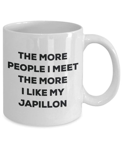 The more people I meet the more I like my Japillon Mug