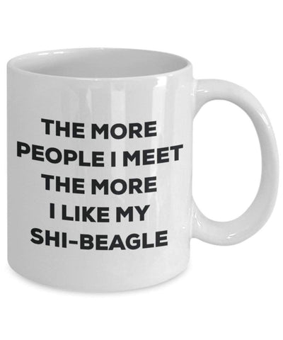 The more people I meet the more I like my Shi-beagle Mug