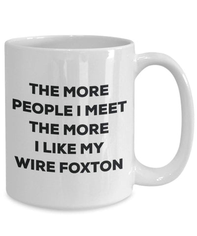 The more people I meet the more I like my Wire Foxton Mug