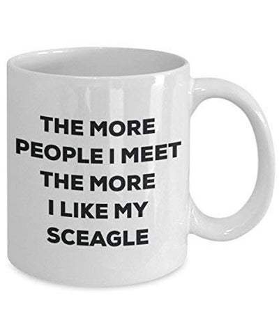 The More People I Meet The More I Like My Schapso Mug