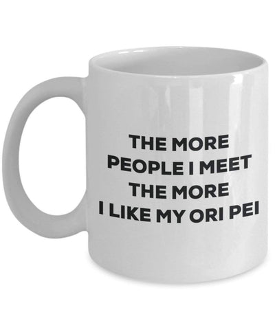 The more people I meet the more I like my Ori Pei Mug