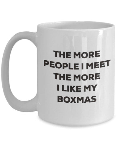 The more people I meet the more I like my Boxmas Mug