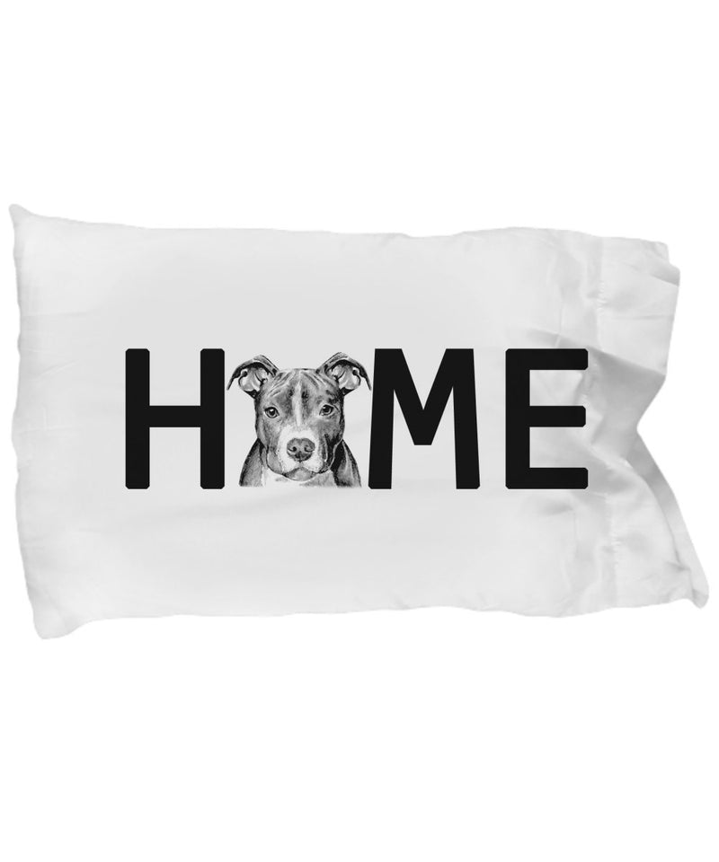 DogsMakeMeHappy Dog Home Pillow Case