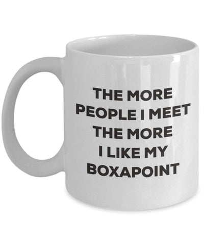 The more people I meet the more I like my Boxapoint Mug