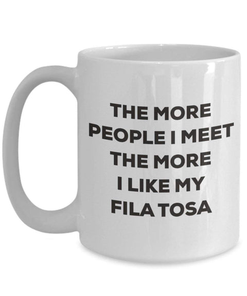 The more people I meet the more I like my Fila Tosa Mug