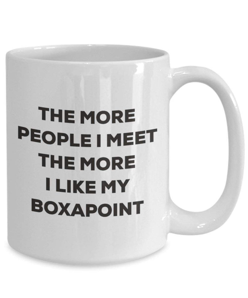 The more people I meet the more I like my Boxapoint Mug