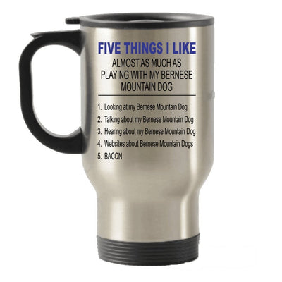 Five things I like About Bernese Mountain Dog gift idea