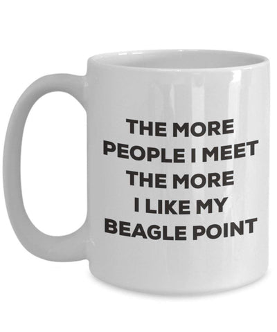 The more people I meet the more I like my Beagle Point Mug