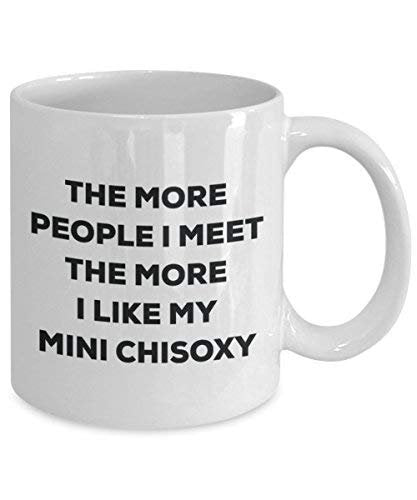 The More People I Meet The More I Like My Mini Chisoxy Mug