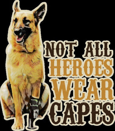 Army dog mug - Not all heroes wear capes