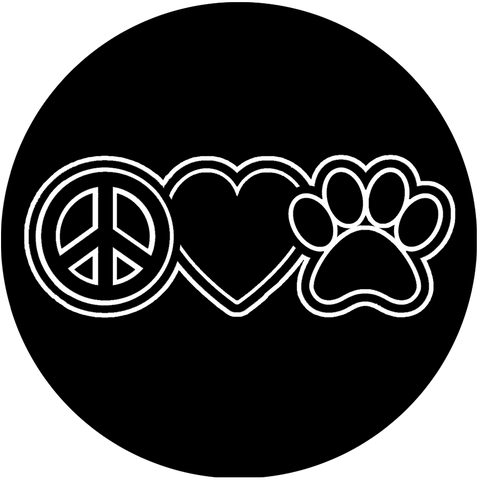 Peace Love Paws - Dogs Make Me Happy