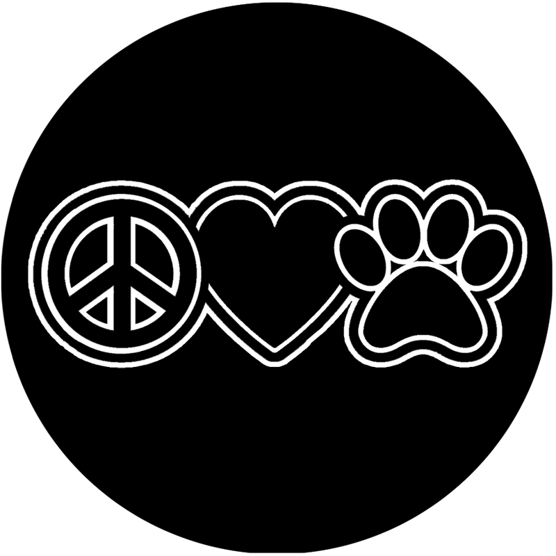 Peace Love Paws - Dogs Make Me Happy